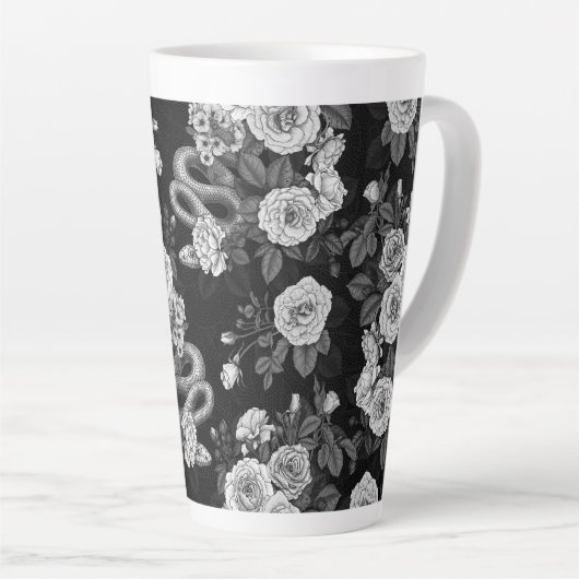 Tasse Latte Caché en rose 3 (Angle droit)