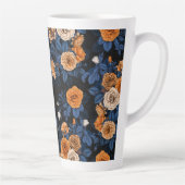 Tasse Latte Caché en rose, orange et bleu (Droite)