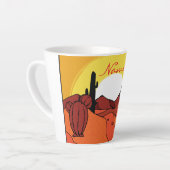 Tasse Latte Cactus du désert Sunset Thunder_Cove (Angle gauche)