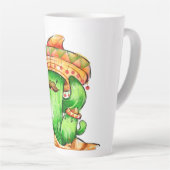 Tasse Latte Cactus mignon (Angle droit)
