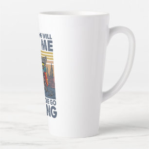 Tasse Latte Cadeau Camper Aller Randonnée Avec Chat Annivers