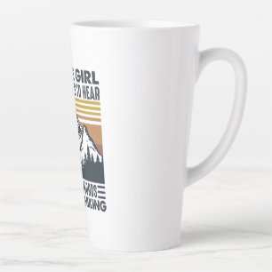Tasse Latte Cadeau Camper   Je Suis La Fille Laisser Aller Ran