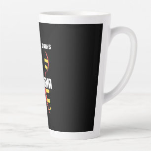 Tasse Latte Cadeau d'anniversaire   Maître Biologiste ADN Et A