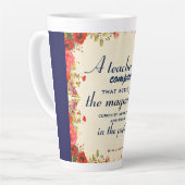 Tasse Latte Cadeau d'appréciation de l'enseignant Un enseignan (Angle gauche)