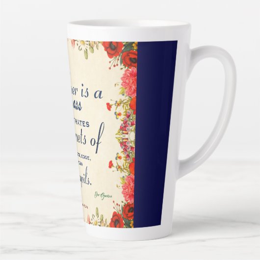 Tasse Latte Cadeau d'appréciation de l'enseignant Un enseignan (Droite)