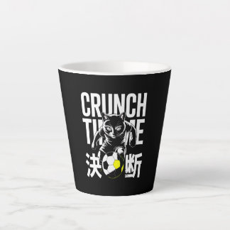 Tasse Latte Cadeau de chat de football pour les entraîneurs et