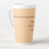 Tasse Latte "Cadeau de latte personnalisé" (Angle gauche)