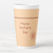 Tasse Latte "Cadeau de latte personnalisé" (Devant)