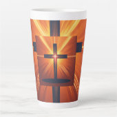 Tasse Latte cadeau de Noël (Devant)