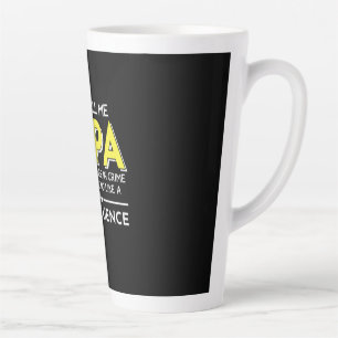Tasse Latte Cadeau de Papa Ils M Appellent Papas