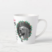 Tasse Latte Cadeau de vacances pour DOG maman ou papa ajouter  (Droite)