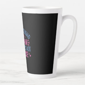 Tasse Latte Cadeau infirmière | Ma Petite Amie Est Une Infirmi