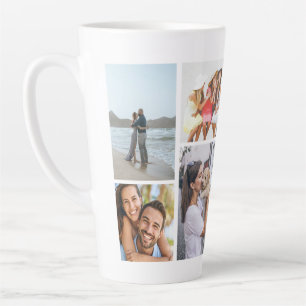Tasse Latte Cadeau photo multi moderne