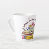 Tasse Latte Cadeau pour l'enseignant (Angle gauche)