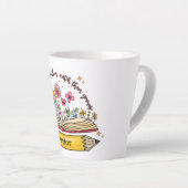 Tasse Latte Cadeau pour l'enseignant (Angle droit)