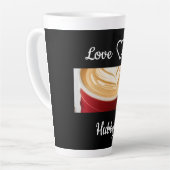 Tasse Latte Cadeau pour mari (Angle gauche)