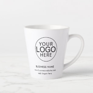 Tasse Latte Cadeau publicitaire simple pour entreprise Logo d'