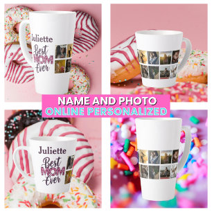 Tasse Latte Cadeau souvenir pour la meilleure maman qui soit