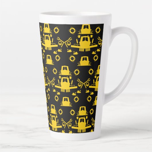 Tasse Latte Cadeaux British Narrowboat (Droite)