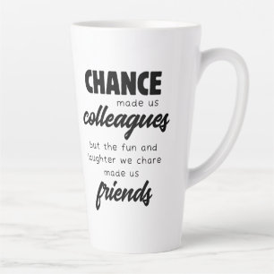 Tasse Latte Cadeaux de départ pour collègues femmes