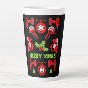 Tasse Latte Cadeaux de Noël pour l'amélioration de la maison