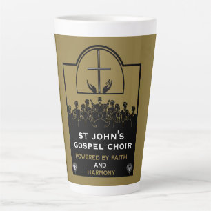Tasse Latte Cadeaux d'église de chœur gospel