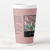 Tasse Latte Cadeaux inspirants Changements de durée de vie (Devant)