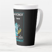 Tasse Latte Cadeaux Robot Pour Anniversaire Ou Mariage (Angle droit)