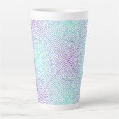 Tasse Latte Cadre déformé 01,w Lgrey BG (Devant)