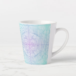 Tasse Latte Cadre déformé 01,w Lgrey BG