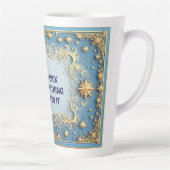 Tasse Latte Cadre doré orné (Droite)