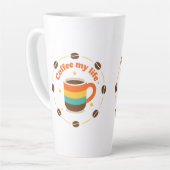 Tasse Latte café (Angle gauche)
