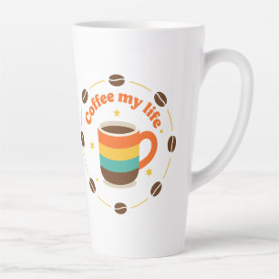 Tasse Latte café