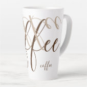 Tasse Latte café (Angle droit)