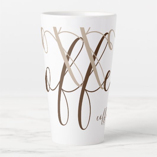 Tasse Latte café (Devant)