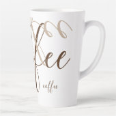 Tasse Latte café (Droite)