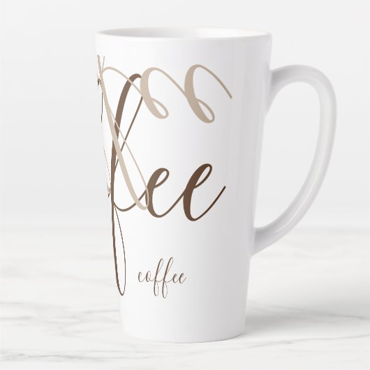 Tasse Latte café (Droite)