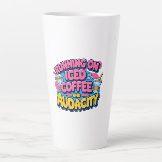 TASSE LATTE CAFÉ À CIEL (Devant)