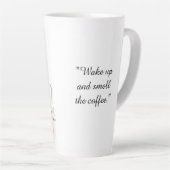 Tasse Latte café & amour (Angle droit)