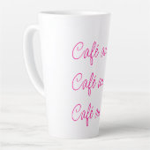 Tasse Latte Café au lait | Style simple (Angle gauche)