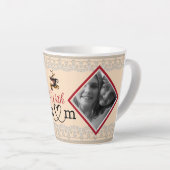 Tasse Latte Café avec maman (Angle droit)