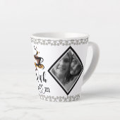 Tasse Latte Café avec maman (Angle droit)