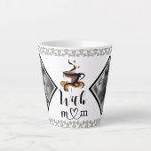 Tasse Latte Café avec maman (Devant)