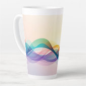 Tasse Latte Café Brown moderne simple (Angle gauche)
