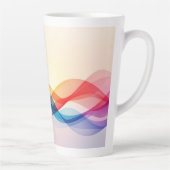 Tasse Latte Café Brown moderne simple (Droite)
