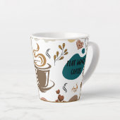 Tasse Latte café cappuccino (Angle droit)