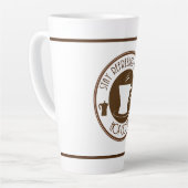 Tasse Latte Café chaud rafraîchi (Angle gauche)