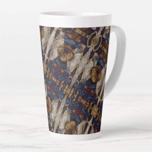 Tasse Latte café complexe (Angle droit)