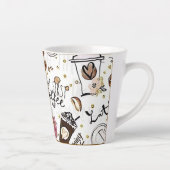 Tasse Latte café d'abord (Droite)