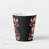 Tasse Latte Café d'abord (Devant)